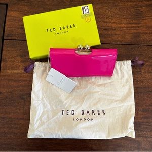 NEW Ted Baker Kassady Crystal Bobble
Matinee Purse - Deep Pink